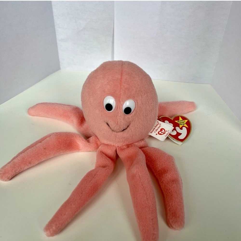 Inky the Octopus Beanie Baby Release Year: Approximately 1993–1994